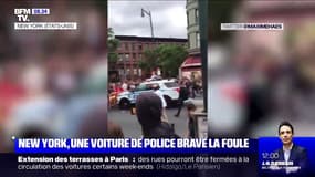 New York: une voiture de police fonce dans la foule, le maire ne veut pas "accabler les officiers" 