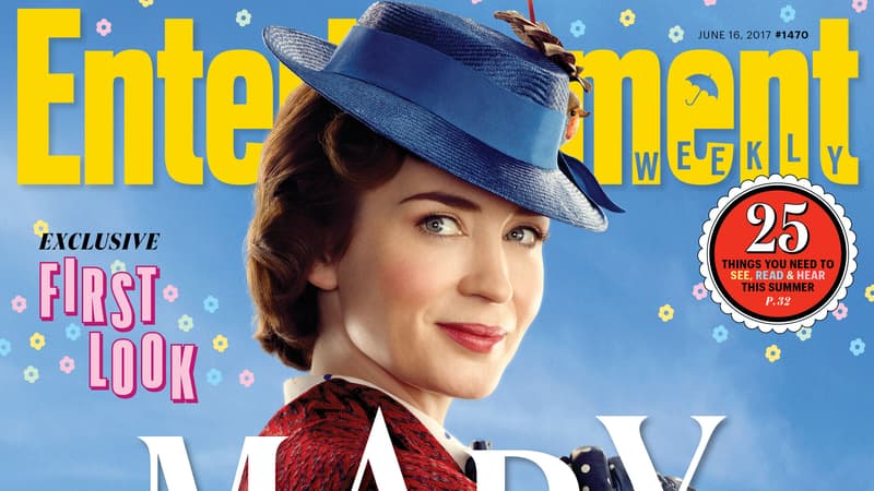 Emily Blunt sera la tête d'affiche de "Mary Poppins Returns", attendu dans les salles en décembre 2018