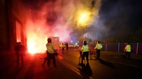 Violents incidents entre la police et des supporters du Legia Varsovie à Birmingham (30/11/23)