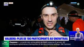 Valberg: plus de 100 participants au snowtrail