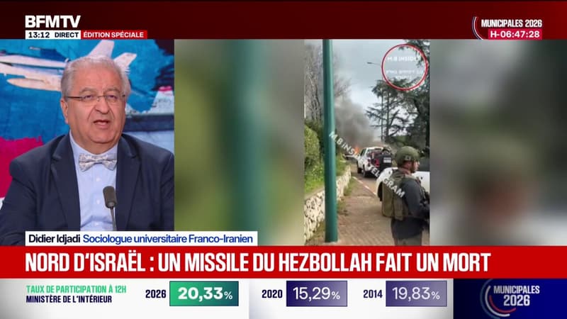 Guerre au Moyen-Orient: "Le régime iranien est capable d'aller très loin", déclare Didier Idjadi, sociologue universitaire Franco-Iranien