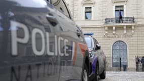 Une voiture de police en Corse, le 20 janvier 2023. 