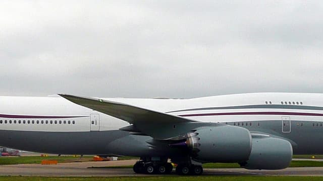 La famille royale du Qatar met en vente un 747 de la gamme BBJ (Boeing Business Jet) de jets d'affaires du gros porteur. 