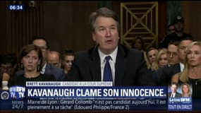 Au bord des larmes, Brett Kavanaugh clame son innocence