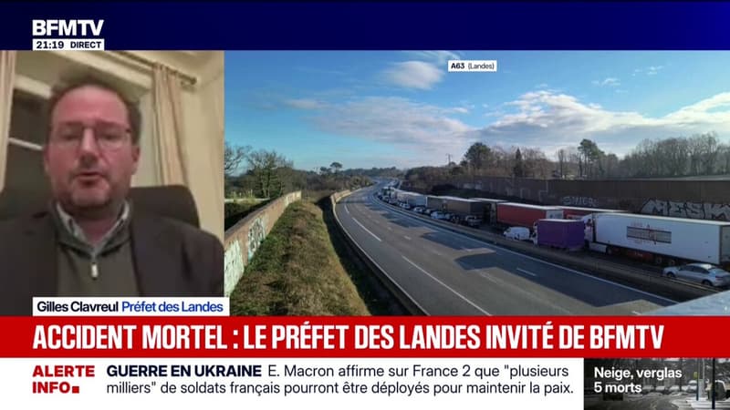 Accident mortel dans les Landes: "C'est une opération très lourde", explique le préfet, Gilles Clavreul