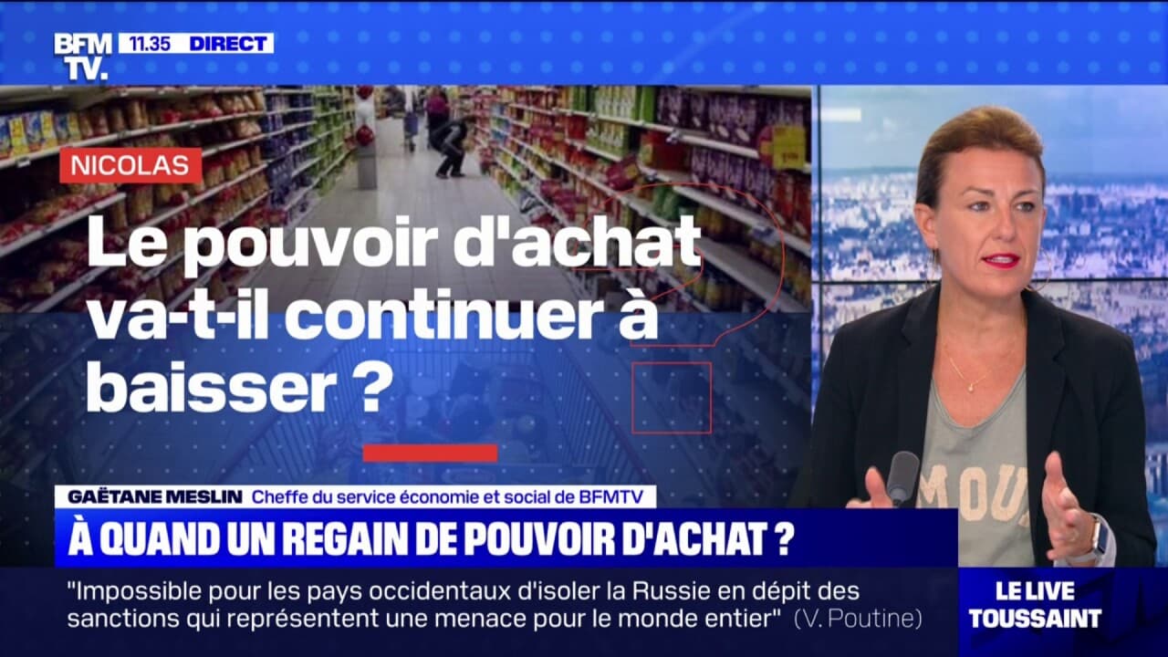 Le pouvoir d'achat va-t-il continuer à baisser? BFMTV répond à vos