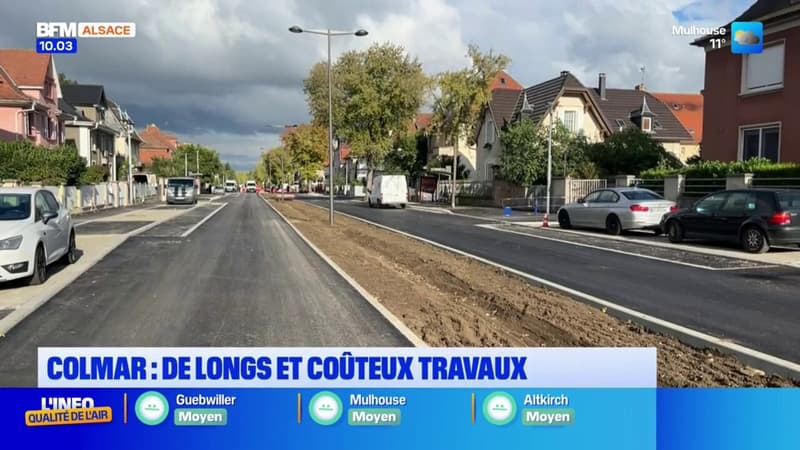 Colmar: de longs et coûteux travaux, les riverains s'impatientent