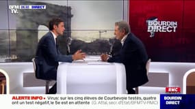 Gabriel Attal était l'invité de Jean-Jacques Bourdin sur RMC ce mercredi 26 février 2020