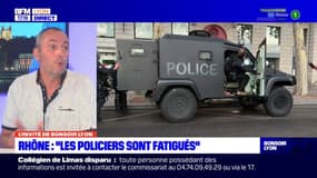 Rhône: entre 150 et 200 arrêts-maladies dans les rangs de la police du département ce mercredi soir