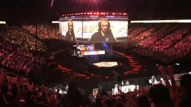 Un tournoi de esport à Bercy.