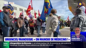 Manosque: une manifestation pour tenter de sauver les urgences