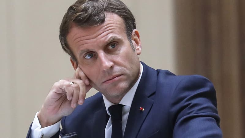 Emmanuel Macron le 30 juin 2020 à Nouakchott en Mauritanie