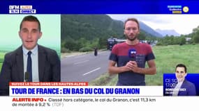 Tour de France: les premiers coureurs ont entamé l'ascension du col du Granon
