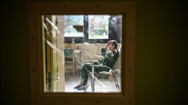A l'hôpital psychiatrique de Ville-Evrard, en Seine-Saint-Denis, le 3 novembre 2020