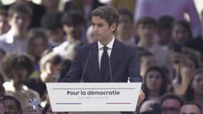 Gabriel Attal, le 6 avril 2025.