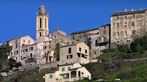 Le village de Borgo, en Corse, où le jeune Andy est incarcéré depuis trois ans.