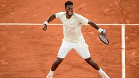 Gaël Monfils à Roland-Garros, à Paris le 27 mai 2024