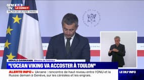 "La France prendra des mesures de renforcement des contrôles aux frontières intérieures avec l'Italie", souligne Gérald Darmanin