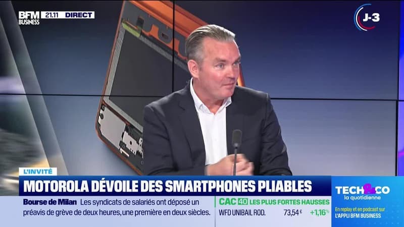 Pierre-Yves Oortmeyer (Motorola France) : Motorola dévoile des smartphones pliables - 27/06