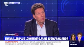 Pour Geoffroy Roux de Bézieux, "tant que l'espérance de vie augmente, il faut accepter de travailler plus longtemps"