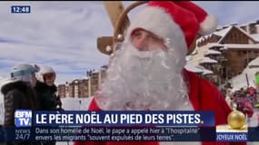 L'interview exclusive du Père Noël au pied des pistes de Val Thorens
