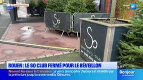 Rouen: le SO club sous le coup d'une fermeture administrative pour la Saint-Sylvestre