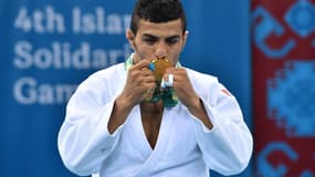 Saeid Mollaei à Bakou, le 14 mai 2017