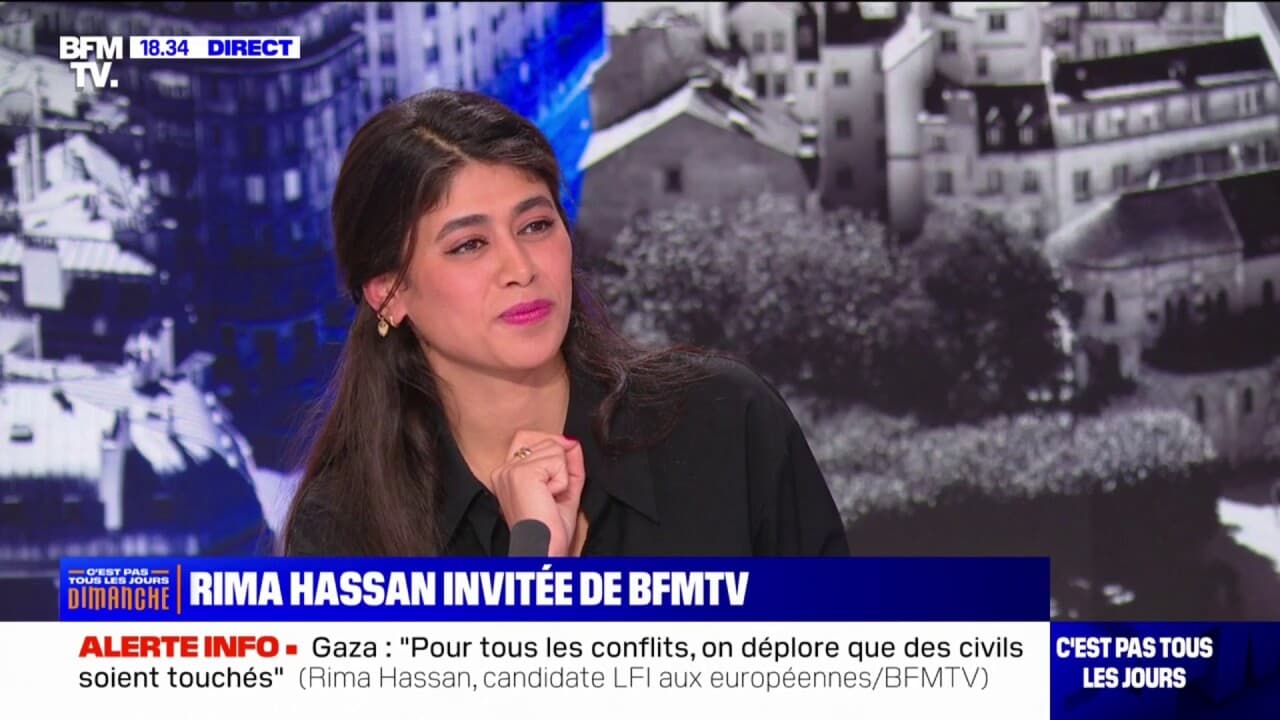 Rima Hassan Lfi Israël Cest Pire Que La Russie 