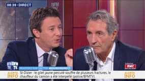 Benjamin Griveaux face à Jean-Jacques Bourdin en direct