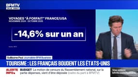 Les voyages organisés depuis la France aux Etats-Unis sont en chute de 15% sur un an