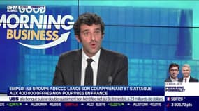 Alexandre Viros ( Adecco): Des perspectives d'embauche et de formation en simultané chez Adecco - 20/10