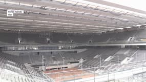 Les images du toit (enfin terminé) du court central de Roland-Garros