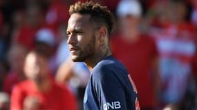 Neymar à Nîmes le 1er septembre 2018
