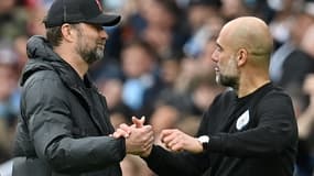 Jürgen Klopp et Pep Guardiola