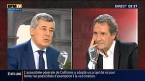 Henri Guaino face à Jean-Jacques Bourdin en direct