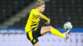 Erling Haaland  a permis à Dortmund de s'imposer contre le Hertha Berlin.