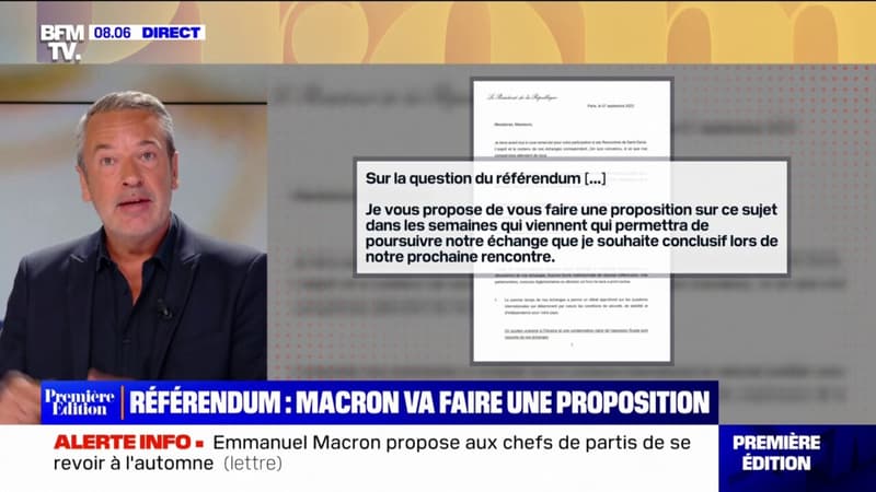 Extension du référendum: Emmanuel Macron va faire 