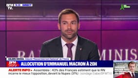 Julien Odoul (RN) : "Le peuple souverain ne veut pas d'un Macron absolu"