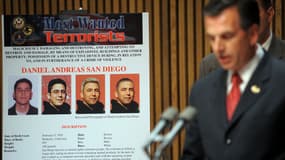 Le nom de Daniel Andreas San Diego a été placé sur la liste des "terroristes les plus recherchés" du FBI, la police fédérale américaine, en 2009