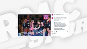 La joueuse de volley italienne Arianna Manfredini, le 29 mars 2025