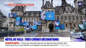 La droite parisienne critique le prix des décorations de l'Hôtel de Ville