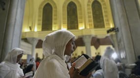 La messe de Pâques dans une église copte au Caire (photo d'illustration)