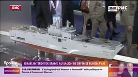 Israël interdit de stand au salon de défense Euronaval 