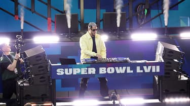 DJ Snake, lors du Super Bowl 2023, le 12 février 2023 à Glendale, dans l'Arizona, aux États-Unis
