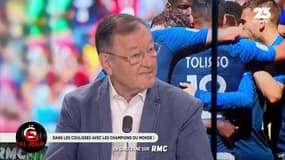#ChampionDuMonde Philippe Tournon répond à ceux qui critiquent l'équipe de France : "Il y a ceux qui font des commentaires et ceux qui sont sur le terrain ! Les discussions de comptoir sont un fond de commerce pour beaucoup." #GGRMC