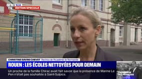 Rouen: 25 établissements scolaires doivent encore être inspectés avant de pouvoir rouvrir