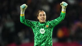 Cata Coll, la gardienne du FC Barcelone, le 18/12/2024