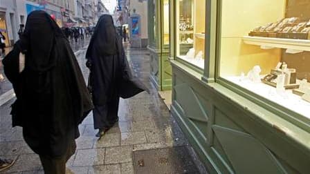 Les députés français se prononcent ce mardi sur une proposition de résolution UMP sur les pratiques attentatoires aux valeurs de la République, première étape législative en vue de l'interdiction du voile intégral. /Photo prise le 24 décembre 2009/REUTERS
