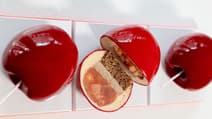 Le dessert du Meurice pour cette Saint-Valentin 2025, la Pomme d'Amour. 