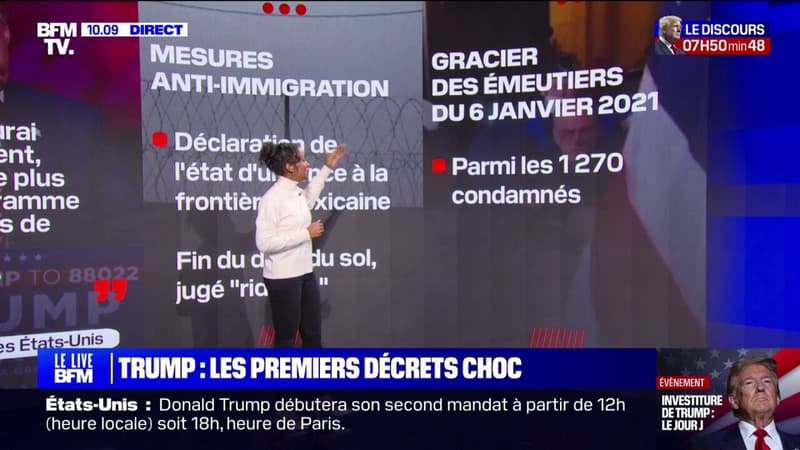 LES ÉCLAIREURS - Donald Trump: une série de décrets chocs prévus dès le premier jour